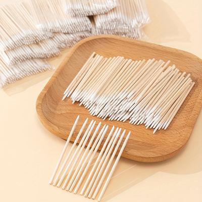 1000pcs Microblading Cotton Swab, Cotton Swabs Pointed Tip, Cotton Tipped Applicator, Tattoo Permanent Supplies, Makeup Cosmetic Applicator Sticks - White