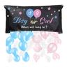 Set, Gender Reveal Party Games-gender Reveal Balloon Drop Bag, Boy Or Girl Baby Gender Reveal Ideas, Gender Announce Balloon Bags With Balloon And Blue