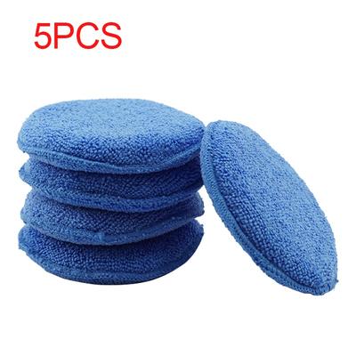5pcs Microfiber Wax Towel Ultra-soft Polishing Wax...