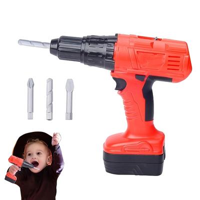 1pc Kids Electric Drill Toy Pretend Play Drill Toy...
