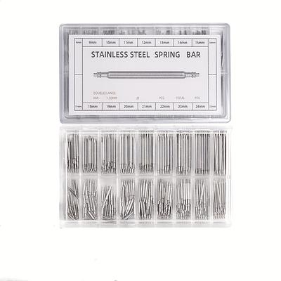 144pcs Watch Band Spring Strap Link Pins For Watchmaker Tools, Watch Assembly Tool, Ideal Choice For Gifts
