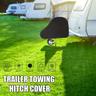1pc Rv Black Trailer Hook Cover, Trailer Rv Travel Trailer Hook Cover, Rain And Sun Protection