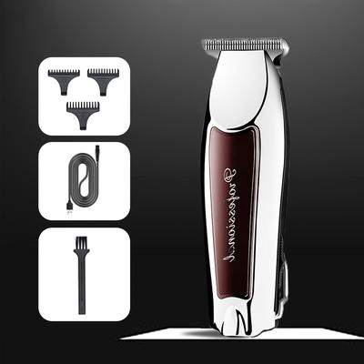 Cordless Hair Trimmer Professional Hair Clipper Beard Shaver Hair Cutting Machine With 3 Guide Combs For Father's Day Gift Birthday Gift