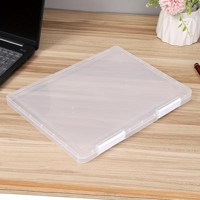 Clear Pp Plastic Document Storage Box - A4 Office ...