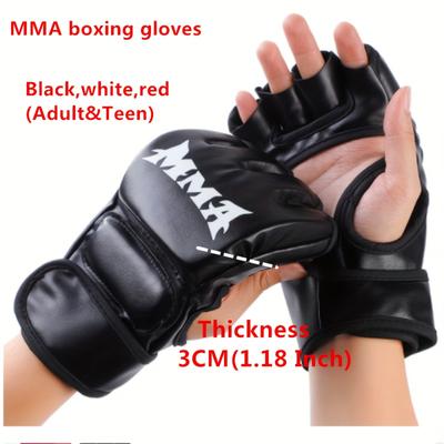 Kick Mma Boxing Gloves For Men And Women, Pu Taekwondo Karate Gloves, Protective Gear For Taekwondo Karate And , Kickboxing Equipment