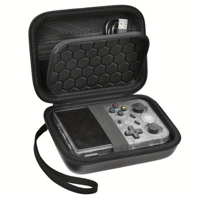 Travel Case Compatible With Rg353v/ Rg35xx/ Rg353vs Retro Handheld Game Console, Handheld Emulator Storage Holder Organizer, Android Game Console Carrying Bag (box Only)