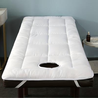 Spa Massage Table Pad & Face Cradle Set - Soft And Comfortable Thick Facial Bed And Headrest Cover