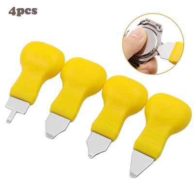 4pcs/set, Watch Repair Tool, Watch Battery Replacement Tool, Cover Opening Device, Household Hardware, Watch Opening Device, Pry Knife, Watch Repair Tool, Ideal Choice For Gifts