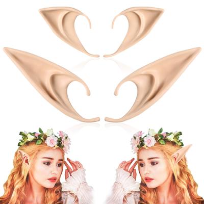 2 Pairs Of Elf Ears - Mid To Long Role-playing Elf...