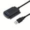 Usb To Sata Ide Converter Cable Adapter Usb 2.0 To 2.5/3.5/5.25-inch Ide And Sata Adapter Cable 3 Way (1.8ft/black).