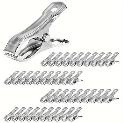 TEMU Set Of 40 Stainless Steel Garden Clips For Greenhouse Image