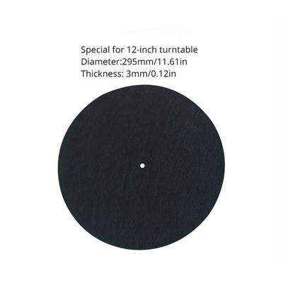 3mm Thick Felt Turntable Vinyl Record Pad Lp Anti-slip Protection Mat For Lp Vinyl Record Players Accessories