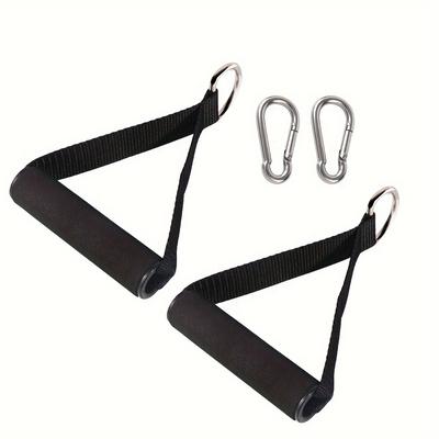 2pcs Exercise Pull Handles, With 2 Buckles, High-d...