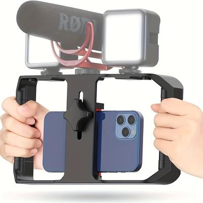 Smartphone Video Rig, Filmmaking Vlogging Case, Ph...