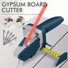 1pc Gypsum Board Cutter With Tape Measure, Woodworking Circle Drawing Line Tool Locator, Gypsum Board Cutting Tool, Woodworking Cutter