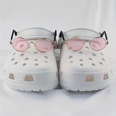 2pcs Cool Sunglasses Design Shoe Charms For Clog S...