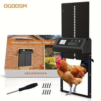 1pc, Automatic Chicken Coop Door Opener: Electric ...