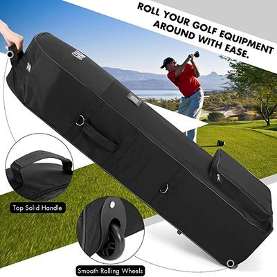 Golf Travel Bags With Wheels, Wear-resistant Durab...