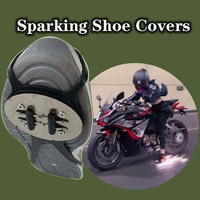 1pc Special Sparking Shoe Cover, Suitable For Cycl...
