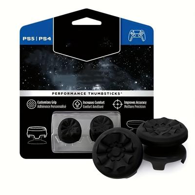 1 Set High-rise + Low-rise Joystick Thumb Stick Grip Cover For Ps5/ps4