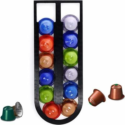 Hiasdfls - Nespresso Kapselhalter, Kaffeepadhalter für 12 Original Nespresso Kapseln,