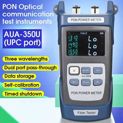 COMPTYCO AUA-350U/A UPC/APC port(optional) 1310/1490/1550nm Fiber Optical PON Power Meter