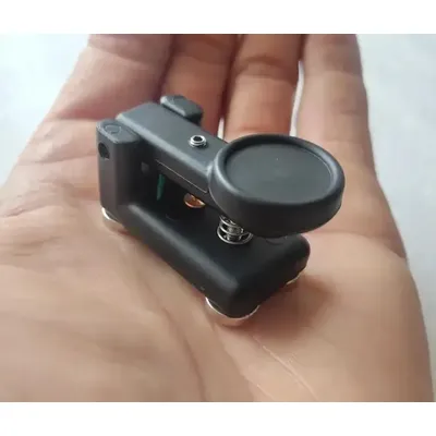 QU-45255 Portable HF Shortwave CW Morse Code with Magnetic Amateur Radio Hand Key Morse CW Telegraph