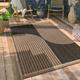 Paco Home - Alfombra Salon Cocina Exterior Terraza Jardin Boho Floral Dibujo Geometrico 80x150 cm,