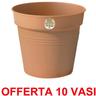 Offerta 10 vaso green basics growpot 27CM mild terra Elho