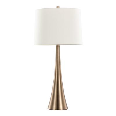 Diana 29.5" Metal Table Lamp - Set Of 2 by Lumisource in Matte Gold White