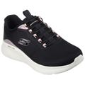 Slip-On Sneaker SKECHERS "SKECH-LITE PRO-", Damen, Gr. 35, schwarz (schwarz, kombiniert), Textil, Synthetik, sportlich, Schuhe, mit Gummizug zum Schlupfen