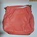 J. Crew Bags | J Crew Hobo Metal Chain Leather Shoulder Hand Bag Purse Coral | Color: Orange | Size: Os