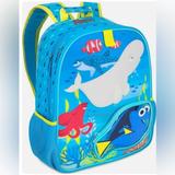 Disney Accessories | Disney "Finding Dory" Kids Backpack Unisex (I22) | Color: Blue/Yellow | Size: Os