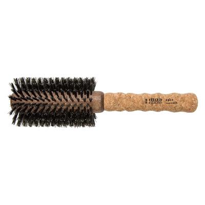 Ibiza Hair Extended Cork Round Brush, Large