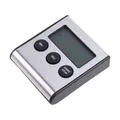 Timer da cucina digitale in acciaio inossidabile Timer con Display grandi dimensioni con Timer magnetico allarme forte per riunioni sportive cucina domestica