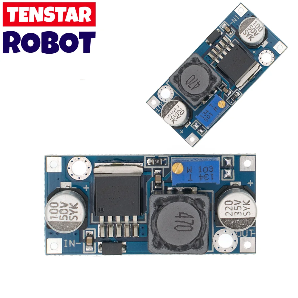 LM2596 Power Converter Step Down Modul DC-DC 1,5 V-35 V Einstellbare Netzteil 3,3 V/5 V/12 V/24 V Image