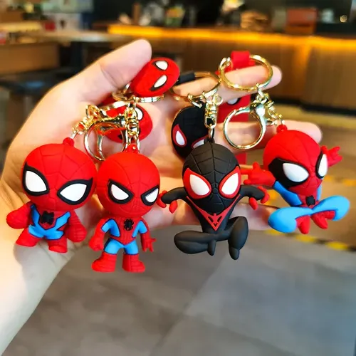 Spider Man niedlichen Puppen anhänger neue Cosplay Action figuren Spider Man Avengers Rucksack