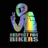 Motorrad lustige Auto aufkleber respektieren Biker aufkleber für kawasaki zzr600 z900 z650 versys