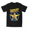 Toy Story 4 Woody lo sceriffo è qui per uomo donna magliette accessori maglietta Vintage T-Shirt