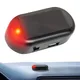 Luce di sicurezza finta per auto lampada di allarme ad energia solare allarme fittizio simulato avvertimento Wireless lampada di avvertenza antifurto luci lampeggianti
