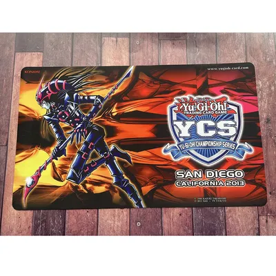 Yu-Gi-Oh Dark Magician of Chaos Playmat Game Card Pad YGO Mat TCG YuGiOh Mat-403 Image