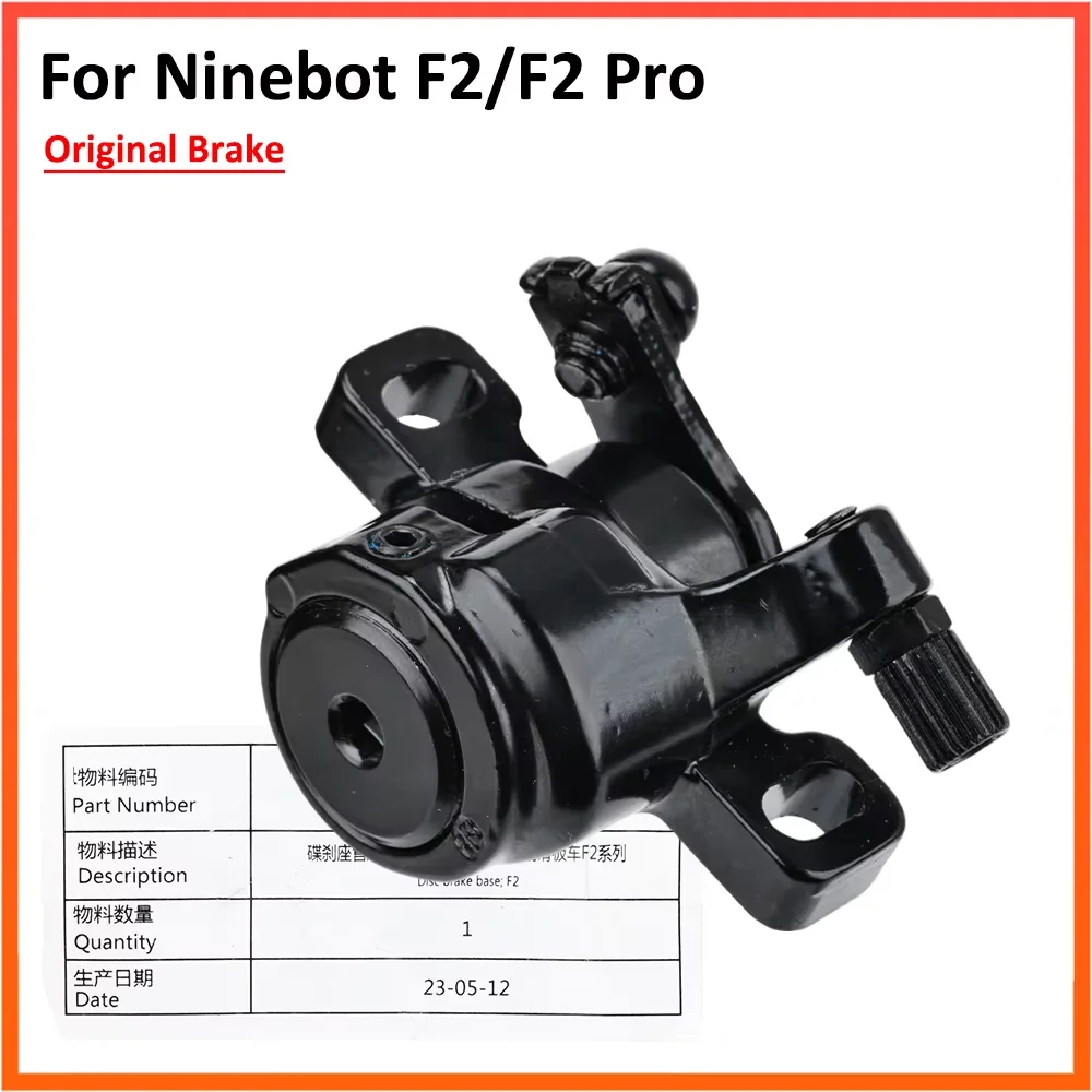 Original Bremsscheibe Basis Für Ninebot Elektrische Roller F2 KickScooter F2 Plus F2Pro Bremssattel Draht Kabel Teile Image