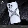 Metall abnehmbare Abkühlung explosions geschützte Handy hülle für iPhone 15 14 Pro Max Aluminium