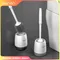 MENGNI TPR tête en Silicone brosse de toilette brosse de nettoyage murale brosse de toilette à Long manche articles de quincaillerie de salle de bain accessoires