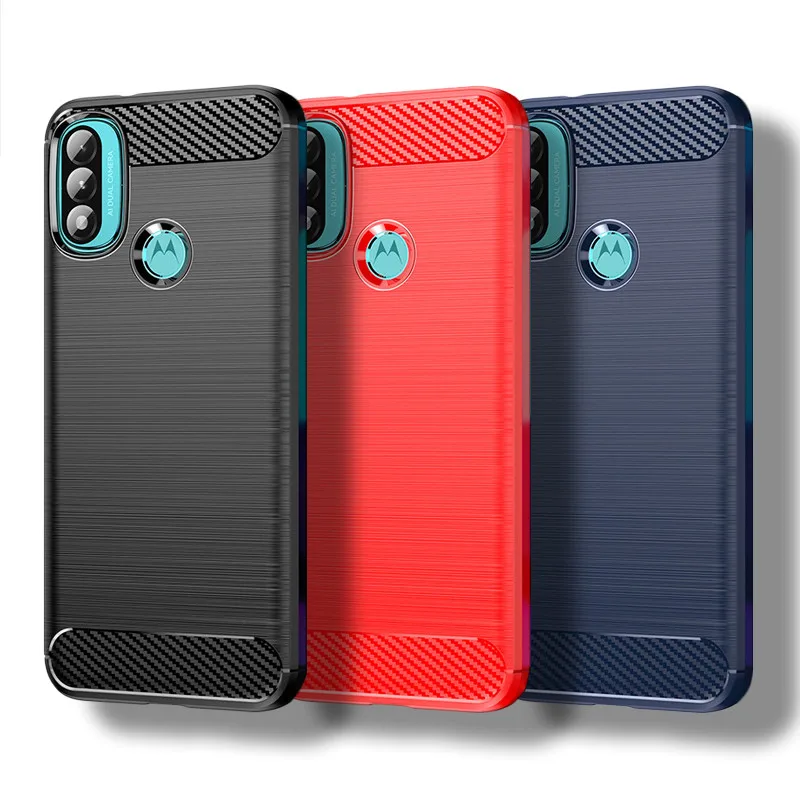 Pour Motorola Moto E40 étui pour Moto E20 E30 E40 couverture 6.5 pouces antichoc souple Silicone pare-chocs de protection pour Moto E20 E30