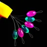 Anti-Strand Space Beans Professional Space Bean Stopper Oval Straight Silicone Fishing Line