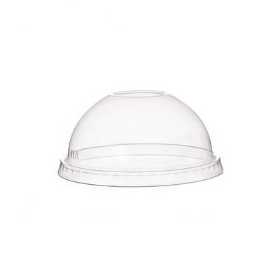 Eco Products EP-BSC8DLID World Art Dome Lid for 8 to 10 oz Food Containers - PLA, Clear