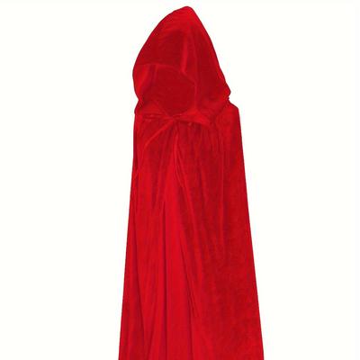 1pc Halloween Costume Hooded Cape Robe Cloak Vampi...