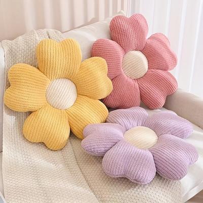 20in Plush Flower Pillow - Perfect For Kids Bedroo...