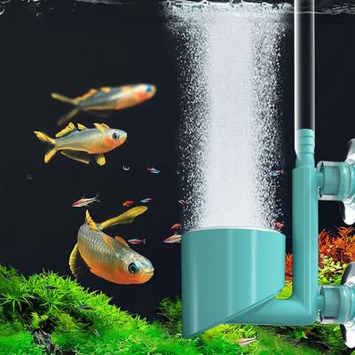 Aquarium Fish Tank Ornamental Fish Oxygen Pump Accessories, Nano Bubble Disk Air Refiner, Ultra Dense Bubble Stone Oxygenation